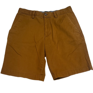 Banana Republic Tan Flat Front Shorts